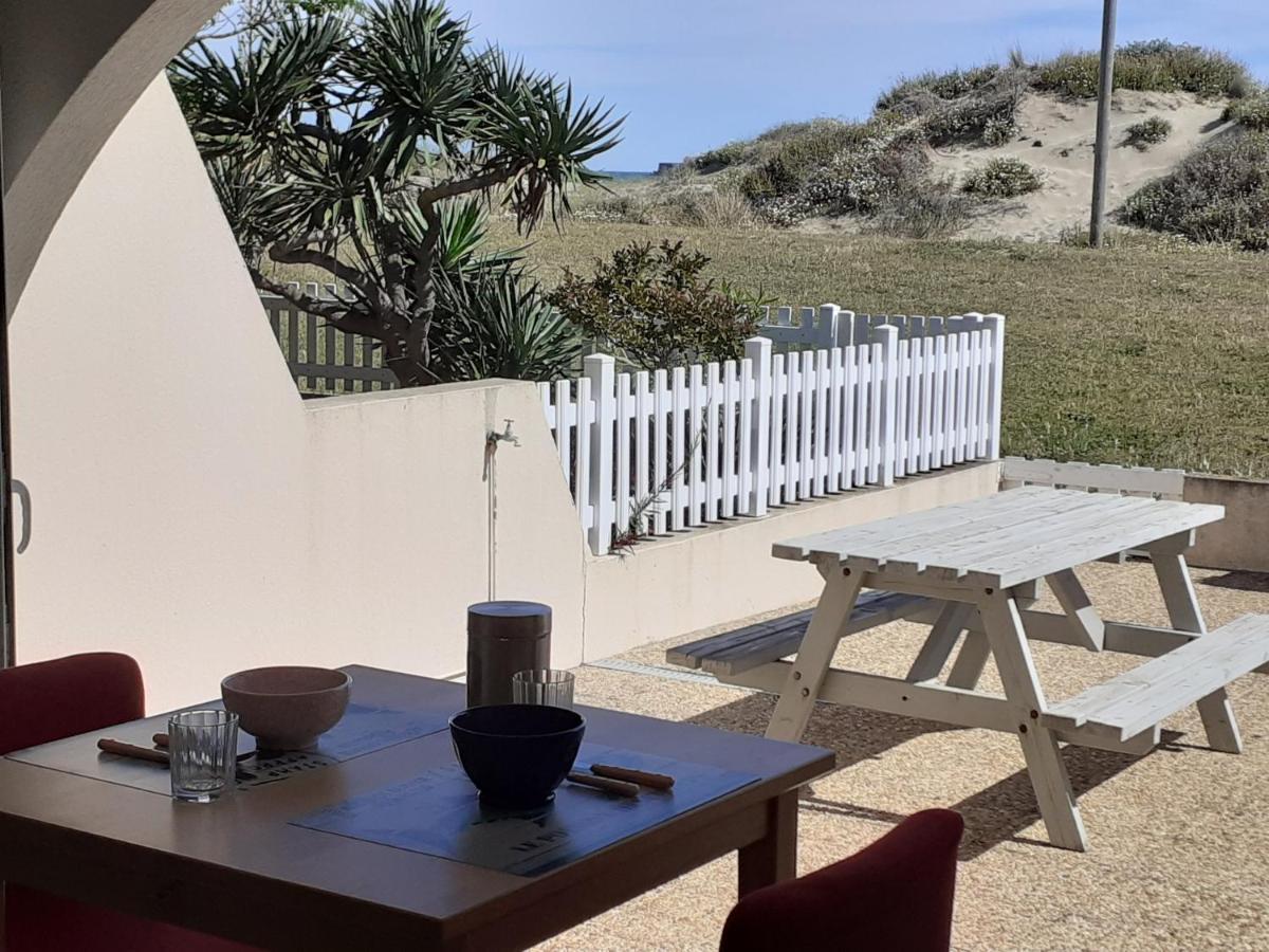Les Maisons Sur La Plage, T2 Les Pieds Dans L'Eau 阿格德 外观 照片