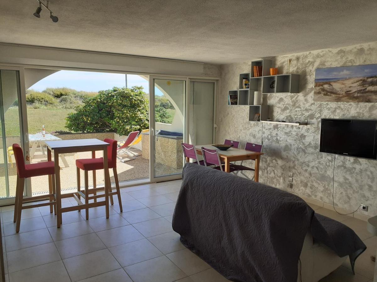 Les Maisons Sur La Plage, T2 Les Pieds Dans L'Eau 阿格德 外观 照片
