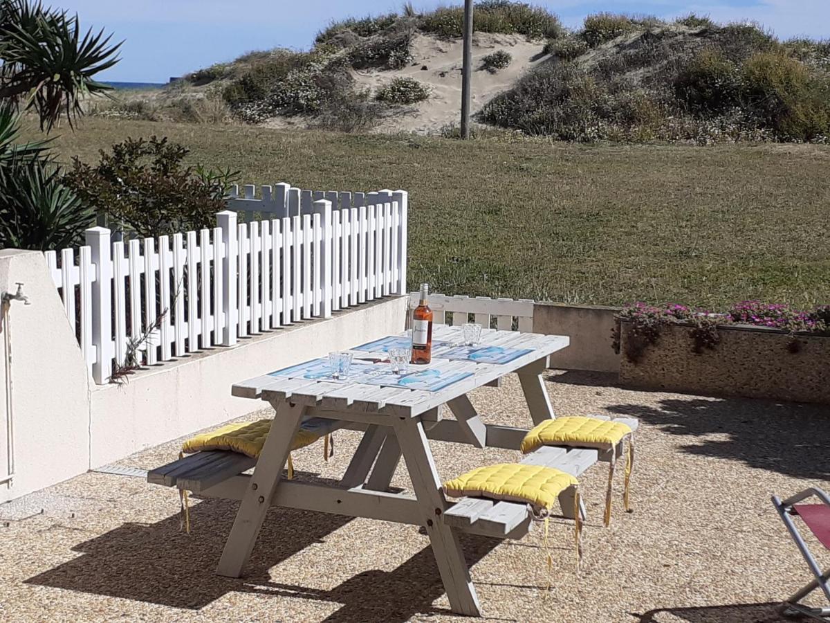 Les Maisons Sur La Plage, T2 Les Pieds Dans L'Eau 阿格德 外观 照片