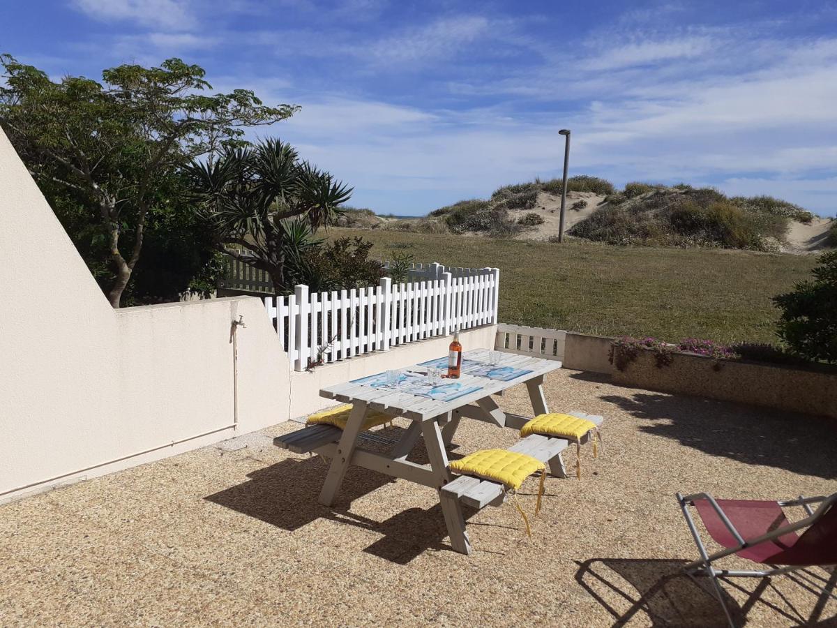 Les Maisons Sur La Plage, T2 Les Pieds Dans L'Eau 阿格德 外观 照片