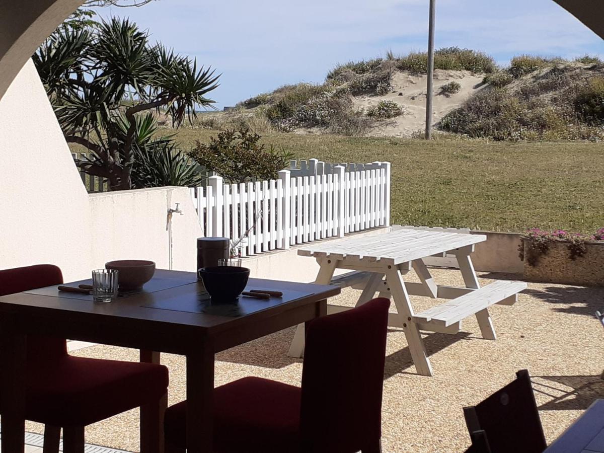 Les Maisons Sur La Plage, T2 Les Pieds Dans L'Eau 阿格德 外观 照片