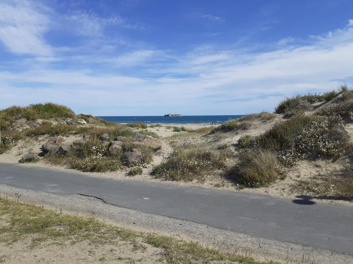 Les Maisons Sur La Plage, T2 Les Pieds Dans L'Eau 阿格德 外观 照片