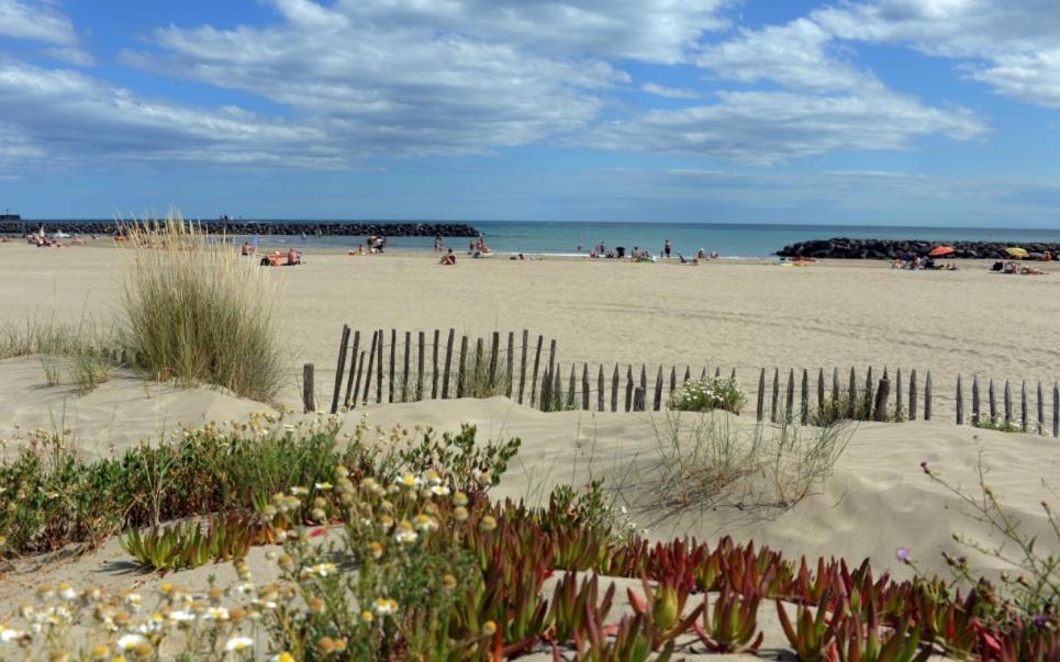 Les Maisons Sur La Plage, T2 Les Pieds Dans L'Eau 阿格德 外观 照片